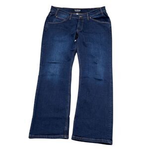 Tecovas Jeans Men 36W 32L Blue Relaxed Western Cowboy Bootcut Stretch Turkey